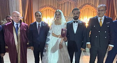 Bakırköy Cumhuriyet Başsavcı Vekili Kayhan Çetin'in mutlu günü! Kardeşi Murat Çetin dünyaevine girdi