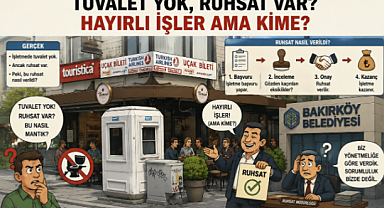 TUVALET YOK RUHSAT VAR! HAYIRLI İŞLER
