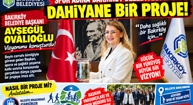 Bakırköy Belediyesinden Spor Adına Dahiyane Bir Proje!