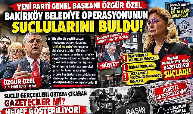 BAKIRKÖY'DE HESAP ZAMANI: GAZETECİYİ SUSTURMAK,SUÇLAMAK İDDİALARI AKLAMIYOR!