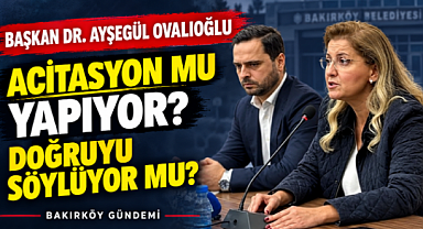 BAŞKAN DR. AYŞEGÜL OVALIOĞLU ACİTASYON YAPIYOR DOĞRUYU SÖYLEMİYOR!