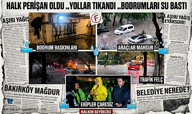 CHP'Lİ BAKIRKÖY BELEDİYE BAŞKANI DR.AYŞEGÜL OVALIOĞLU VE EKİBİ SINIFTA KALDI YİNE!