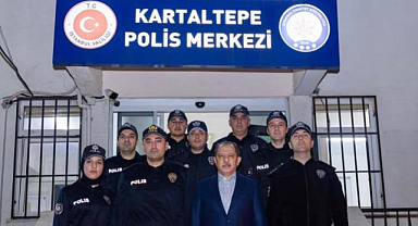 İSTANBUL EMNİYET MÜDÜRÜ SELAMİ YILDIZ'DAN KARTALTEPE POLİS MERKEZİ'NE ZİYARET