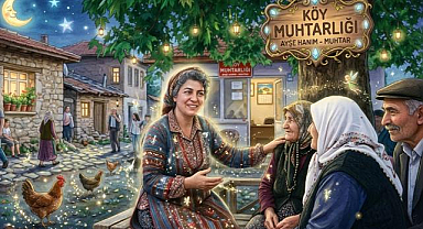 O KÖYÜN BAŞKANI AYŞECİK SEN NEYMİŞSİN?