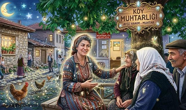 O KÖYÜN BAŞKANI AYŞECİK SEN NEYMİŞSİN?