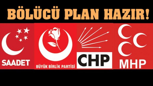 4 partiyi bölme planı!