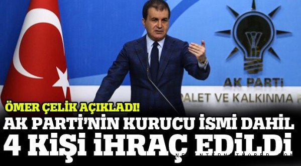 Ak Parti, 3 belediye başkanını kesin ihraç etti!