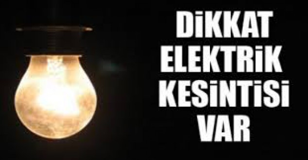Bakırköy’de 3 Gün Elektrik Kesintisi