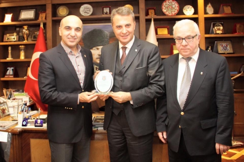 BJK BAŞKANI FİKRET ORMAN BAKIRKÖYDE