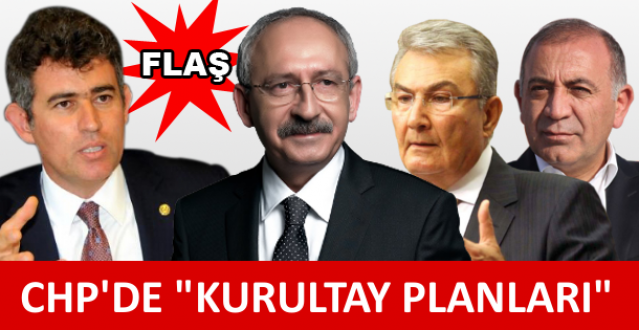 CHPde “Kurultay Planları“