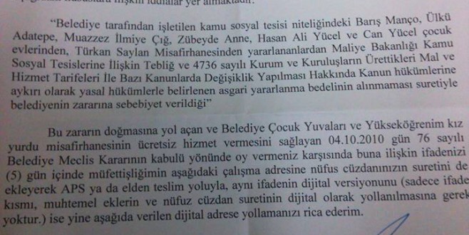ESKİ MECLİS ÜYELERİNE ŞOK ZİMMET Mİ ÇIKACAK?