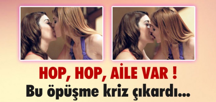 HEMCİNSLE ÖPÜŞMEYE EŞİNDEN VETO GELDİ !