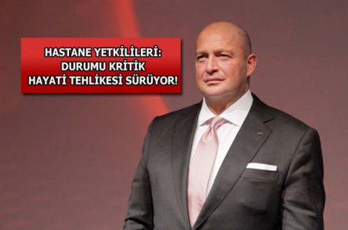 Kalp krizi geçiren işadamı Mustafa Koç hastaneye kaldırıldı