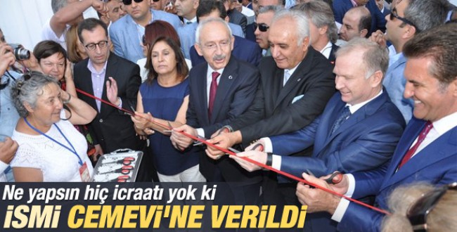 Kılıçdaroğlu'nun adı yeni yaptırılan Cemevi'ne verildi