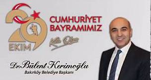 Başkan Dr. Bülent Kerimoğlu'nun 29 Ekim Mesajı